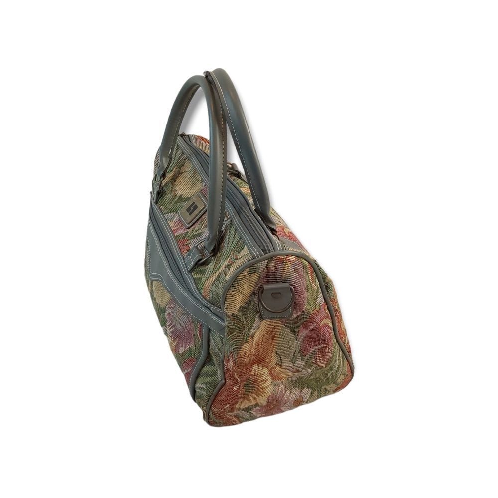 Leisure Women’s Vintage Weekender Tapestry Bag Carry On Luggage Floral handbag - Picture 5 of 13